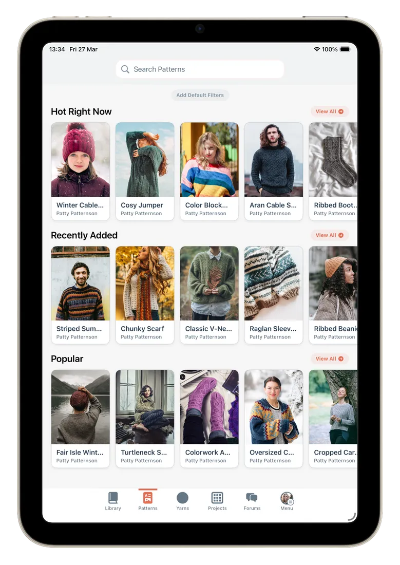 kntd:discover on iPad Mini