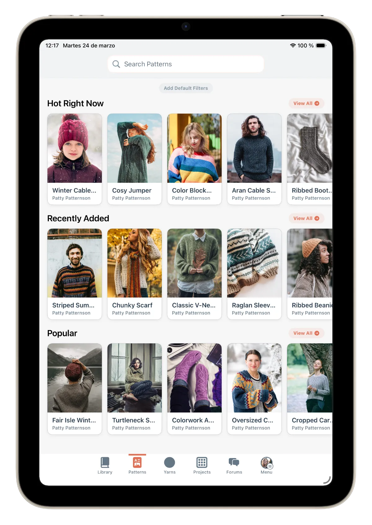 kntd:discover on iPad Mini